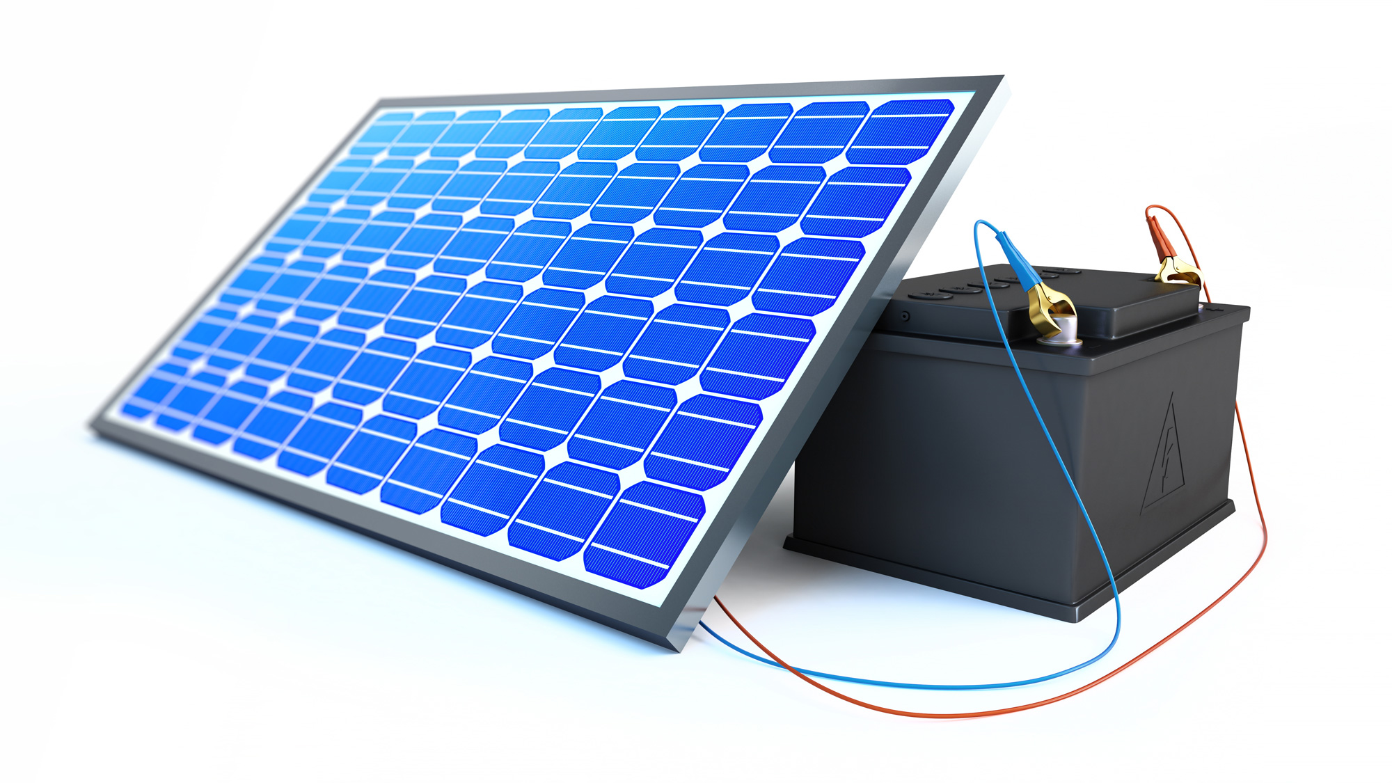 batterie panneaux solaires